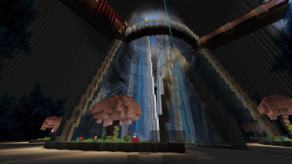 image of Krazy8's AbCraft Nether Towers Hub by ooKrazy8oo Minecraft litematic