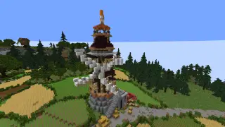 Minecraft Windmill Schematic (litematic)
