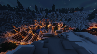 Minecraft Christmas Village PepaBw Schematic (litematic)