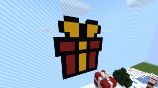 Minecraft Gift pixel art Schematic (litematic)