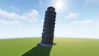 Minecraft Tower of Pisa Schematic (litematic)