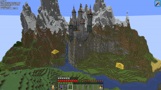 Minecraft Mountainside Fort Schematic (litematic)