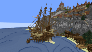 Minecraft Old Ship House Schematic (litematic)