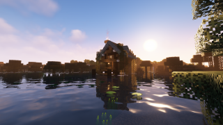 image of Swamp Bee Farm by Bownhead Minecraft litematic