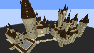 image of Hogwarts Castle by Planet Dragonod Minecraft litematic