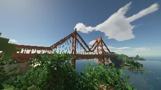 Minecraft Golden Gate Bridge Schematic (litematic)