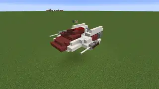 image of A-wing by Lego Flame Minecraft litematic