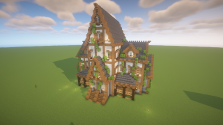 image of MedivalMansion Home by NoTalkz Minecraft litematic