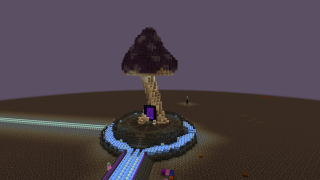 image of Mushroom Nether Hub by MikeCroakPhone Minecraft litematic