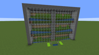 Minecraft Sugarcane Farm Schematic (litematic)