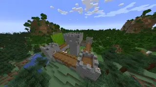 image of Survival Castle by Da_Birb_Man Minecraft litematic