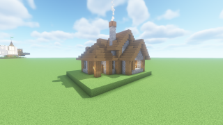 image of Small Starter House by UnikSpider Minecraft litematic