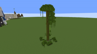 Minecraft Custom Jungle Tree Schematic (litematic)