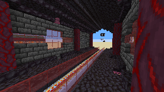 Minecraft Abcraft South Nether Tunnel Design Schematic (litematic)
