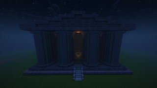 Minecraft Greek Doric Temple Schematic (litematic)