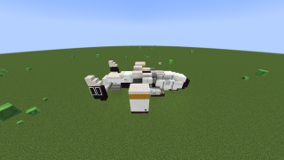 Minecraft md71 aircraft Schematic (litematic)