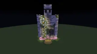 Minecraft Iron Golem Tribute Statue Schematic (litematic)