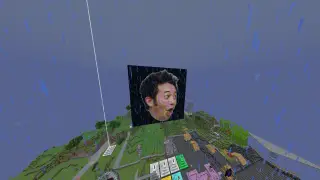 Minecraft pog face pixel art 100x100 Schematic (litematic)