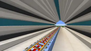 Minecraft StrangeCraft5 Mega Tunnel Schematic (litematic)