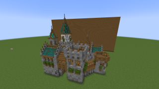 Minecraft Mega Copper Castle Schematic (litematic)