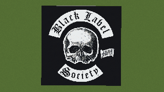 Minecraft Black Label Society Heavy metal music band map art. Schematic (litematic)
