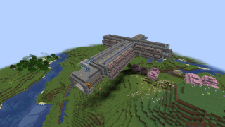 image of ULTIMATE MOUNTAIN STORAGE SYSTEM  by Miklog11 Minecraft litematic