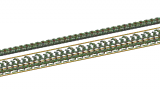 image of 14m Debris World Eater  (doublespeed) 276 wide by pixeils Minecraft litematic