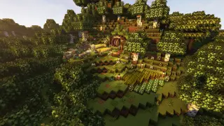 image of Ivy's Hobbit House by Ivysagee Minecraft litematic