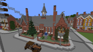 Minecraft School Building Schematic (litematic)