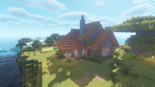 Minecraft Starter Home Schematic (litematic)