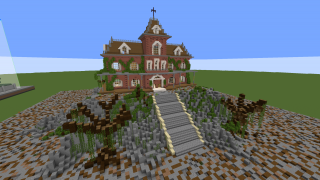 Minecraft Haunted Mansion Schematic (litematic)