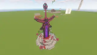 Minecraft Crimson Sword Portal Schematic (litematic)