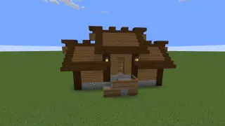 Minecraft Small Cottage Schematic (litematic)