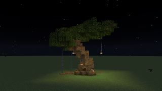 Minecraft swing on a tree Schematic (litematic)