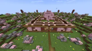 Minecraft Cherry Tree Schematic (litematic)