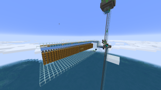 Minecraft Rayswork Raid Farm, with an even larger expandable storage system Schematic (litematic)