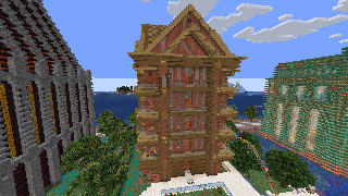 Minecraft House Red Schematic (litematic)