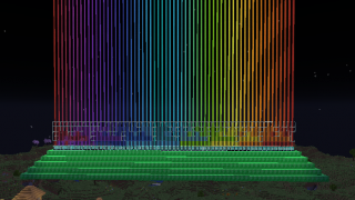 image of rainbow beacon by Rockninja32 Minecraft litematic