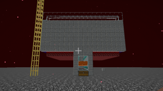 Minecraft Fast hoglin farm above nether roof Schematic (litematic)