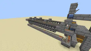 image of Minimal Redstone Cheap Auto Super Smelter by Fortun8diamond Minecraft litematic