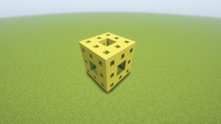 image of Menger Sponge by Unknown Minecraft litematic