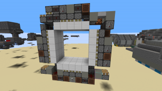 Minecraft 5x5 Vault Door Schematic (litematic)