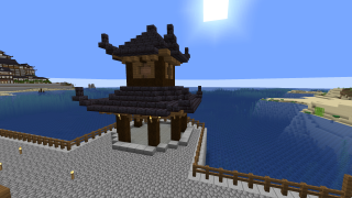 image of Japanese Pagoda Small by JorgeTKP Minecraft litematic