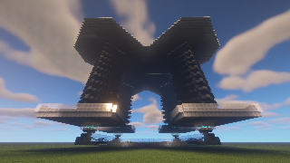 Minecraft Creeper Farm (x4) w/ central storage Schematic (litematic)