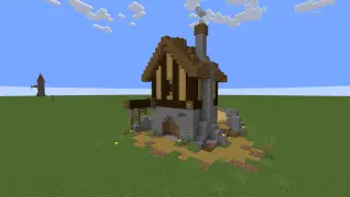 Minecraft Small Farming House Schematic (litematic)