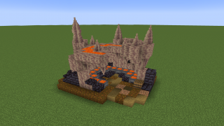Minecraft Themed Lava Farm Schematic (litematic)