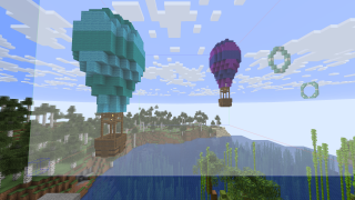 image of Two Hot Are Ballons by Rattiole Minecraft litematic