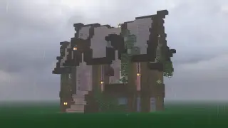 image of cherry house by Quint3r Minecraft litematic