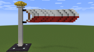 image of Poland Flag by veksom Minecraft litematic