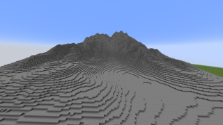 Minecraft Mountain (medium) Schematic (litematic)